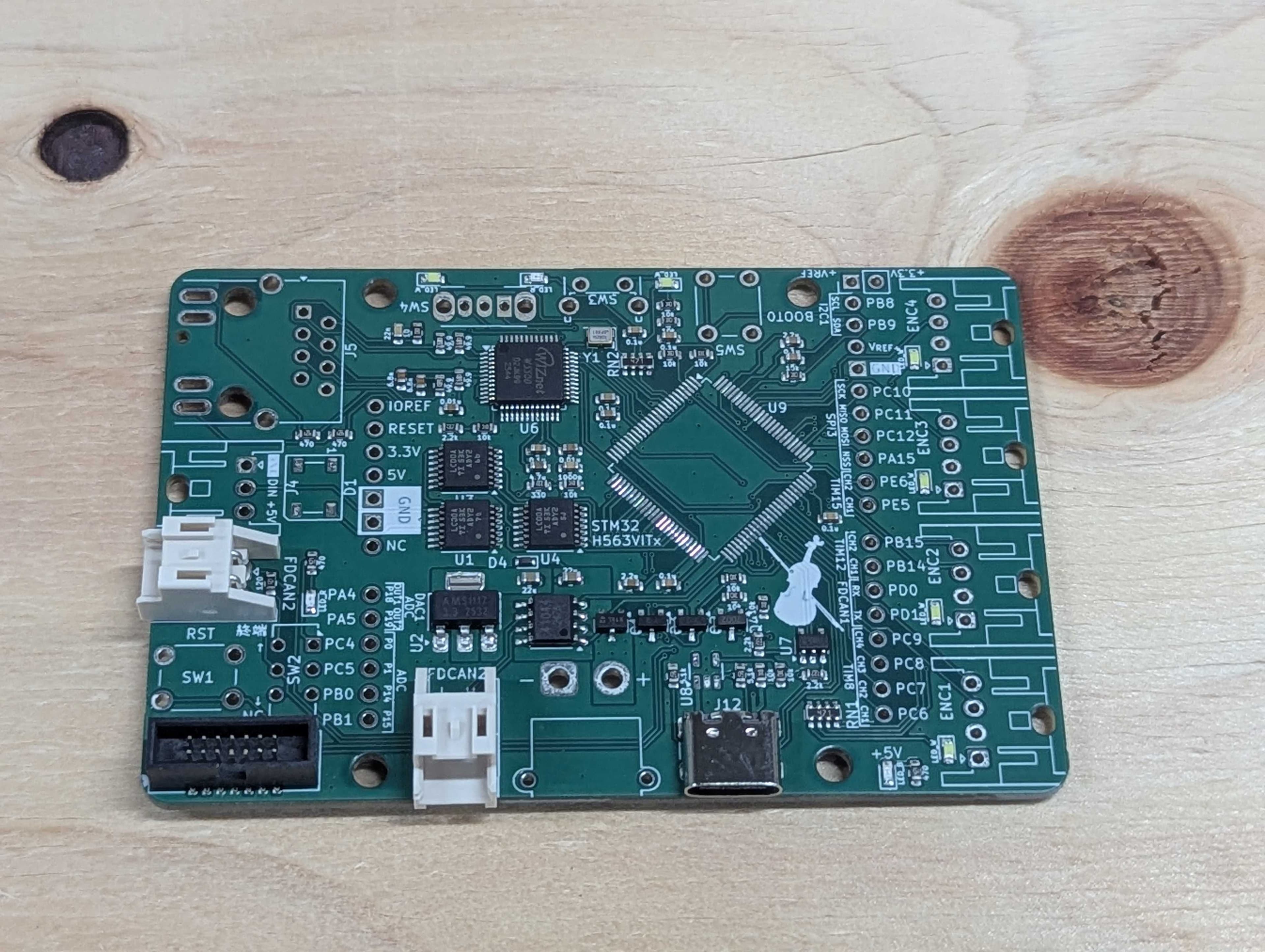 製作した汎用基板